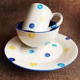 Personalised Spotty Dotty Breakfast Set