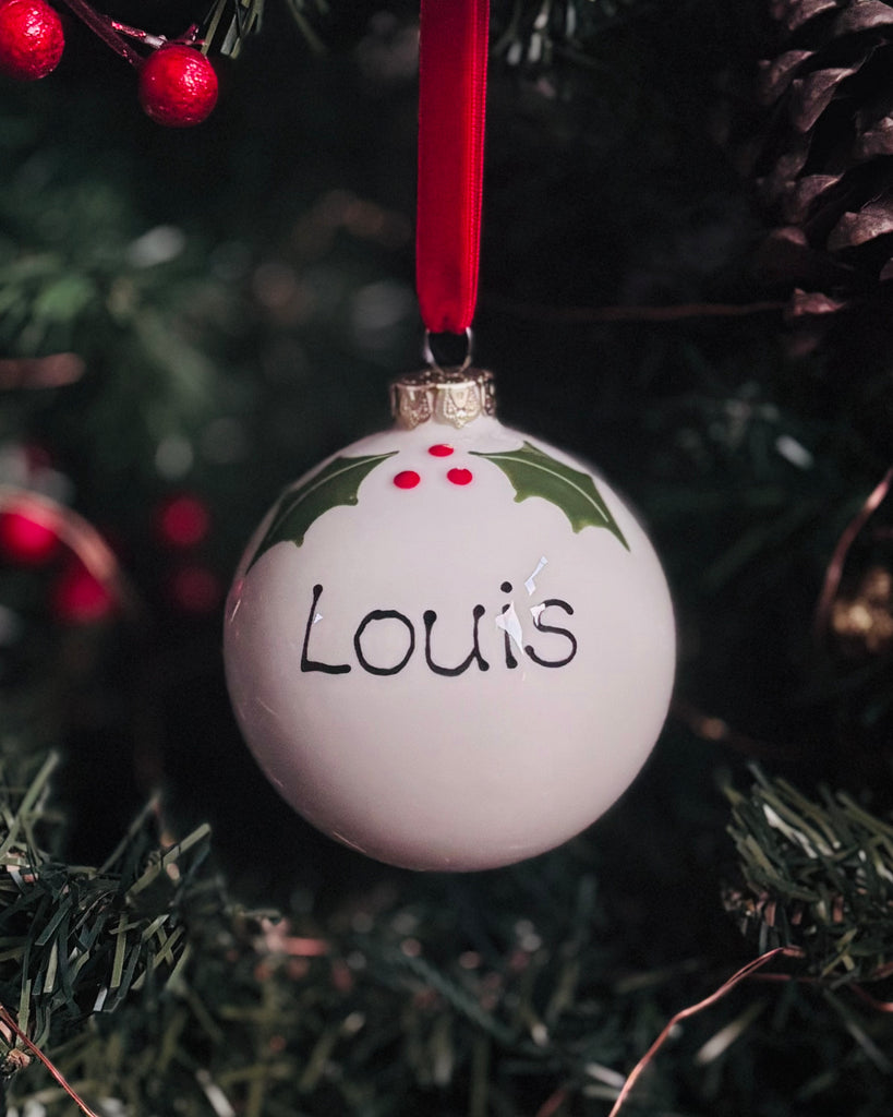 Personalised Classic Christmas Bauble