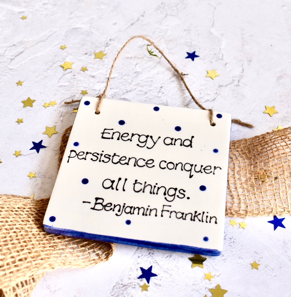 Positivity Plaque