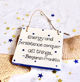 Positivity Plaque