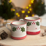 Classic Christmas Mug Candles