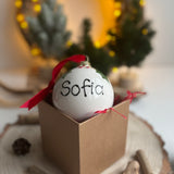 Personalised Classic Christmas Bauble
