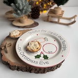 Classic Christmas Treats for Santa Plate