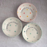 Personalised Spotty Dotty Breakfast Set