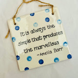 Positivity Plaque