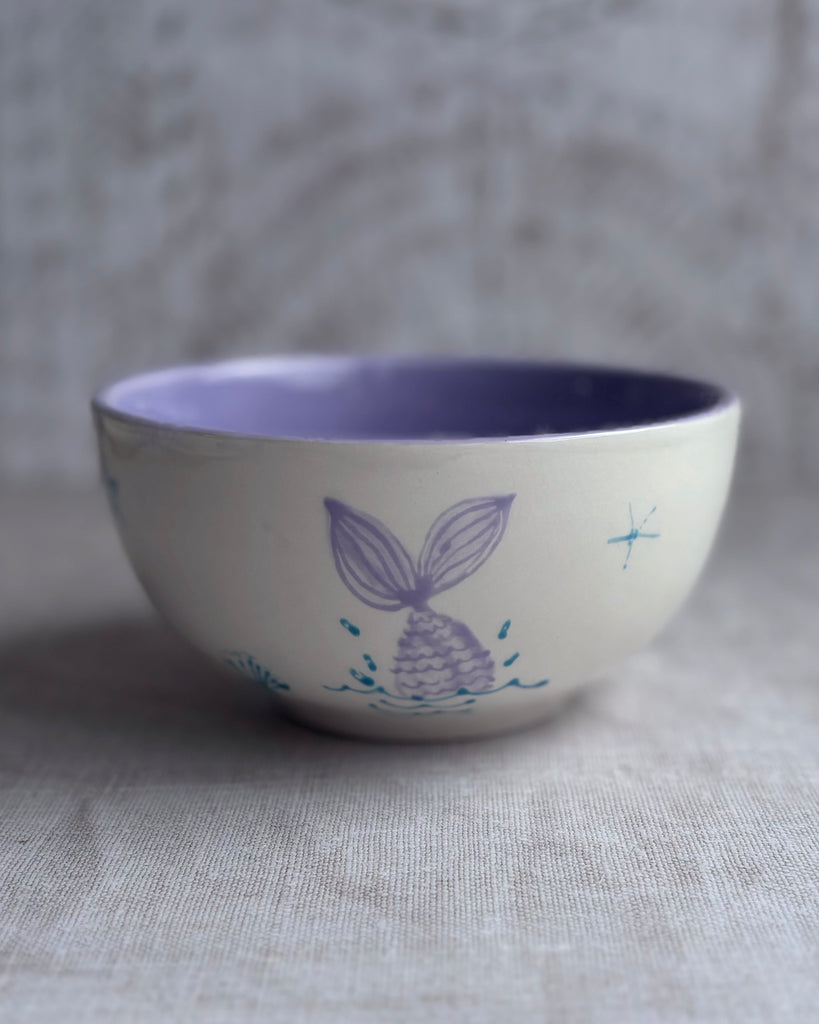 Mermaid Dreams Personalised Pasta Bowl