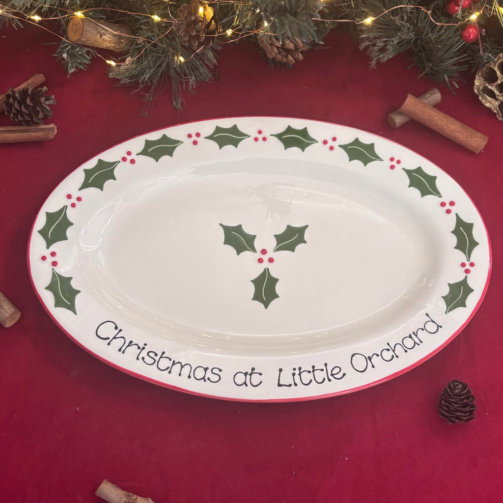 Classic Christmas Serving Bowl