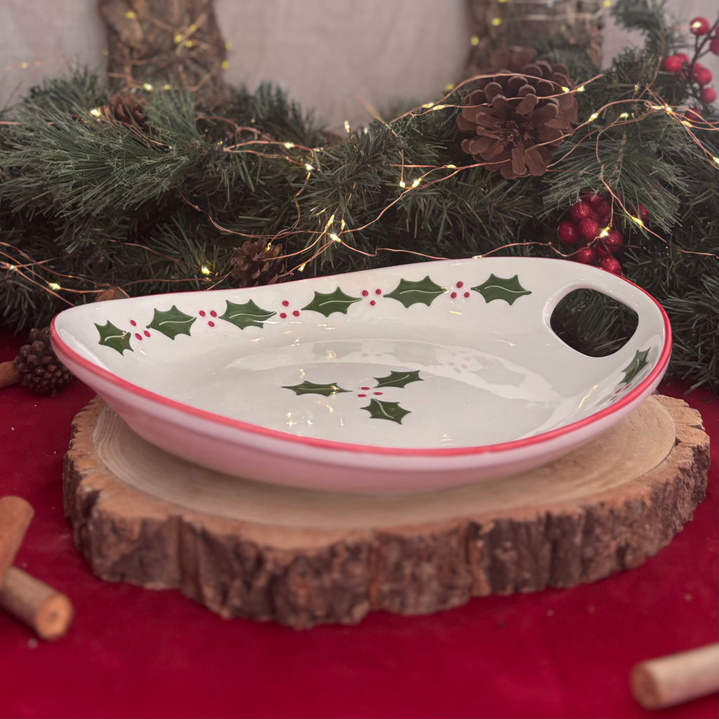 Classic Christmas Serving Tray