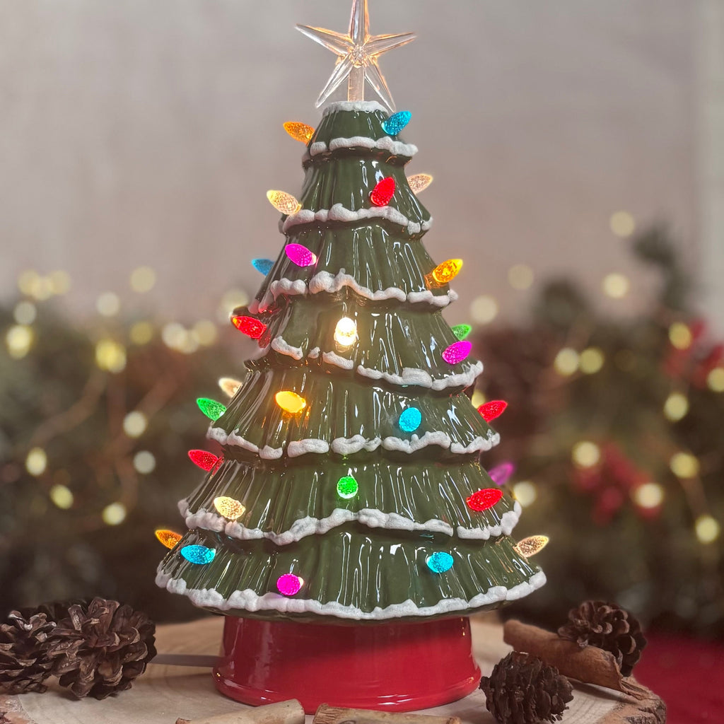 Vintage Style Ceramic Christmas Tree
