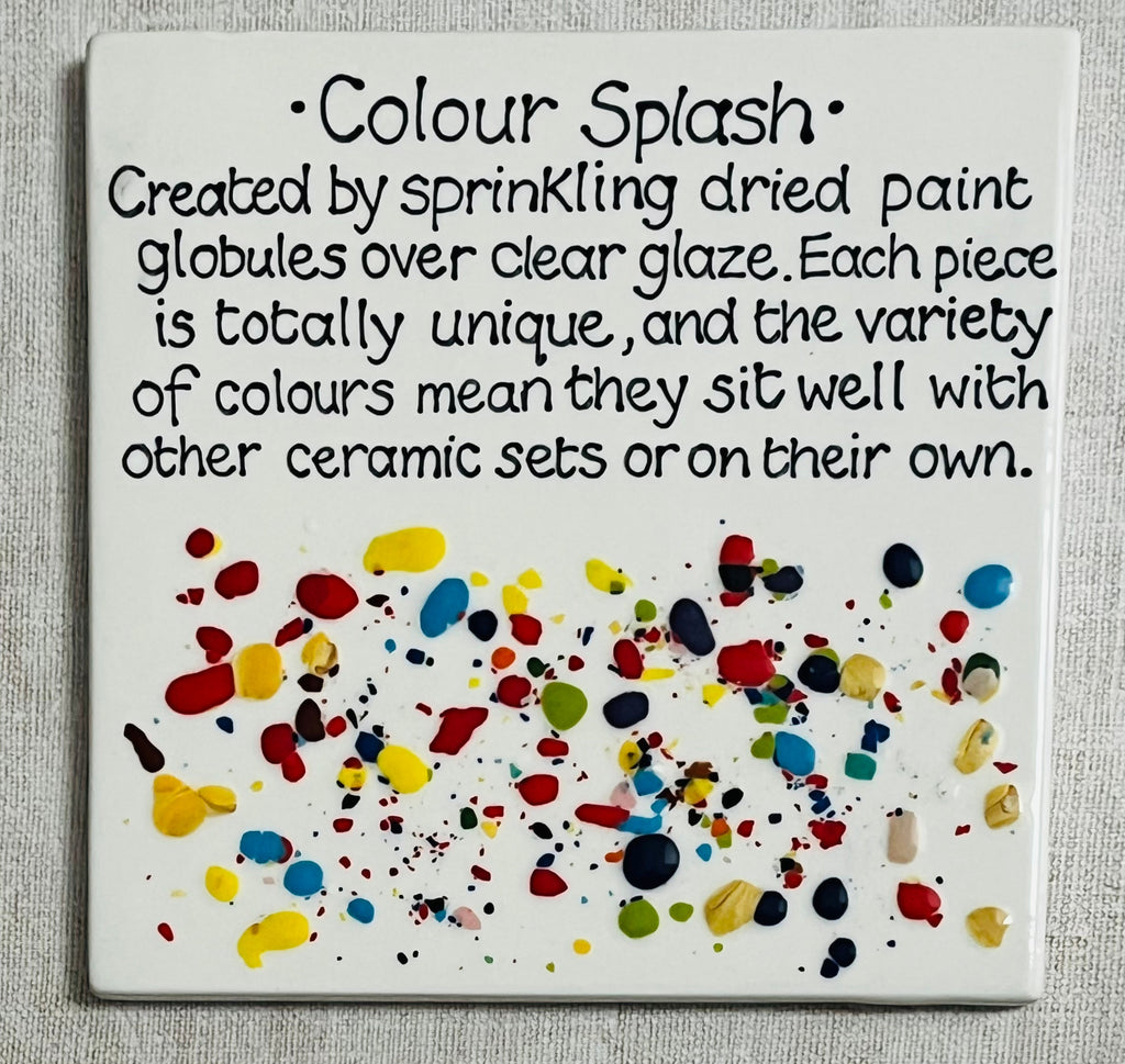 ColourSplash Oval Serving Platter