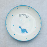 Personalised Dinosaur Cereal Bowl