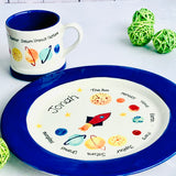 Personalised Planets Breakfast Set