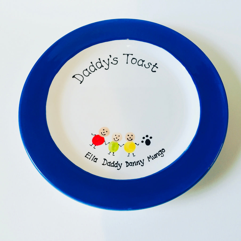 Personalised Fingerprint Families Plate