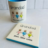 Fingerprint Families Coaster