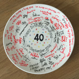 Personalised Birthday Signature Platter