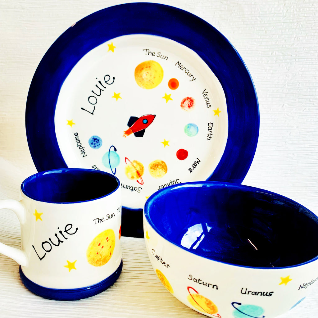 Personalised Planets Bowl/ Plate