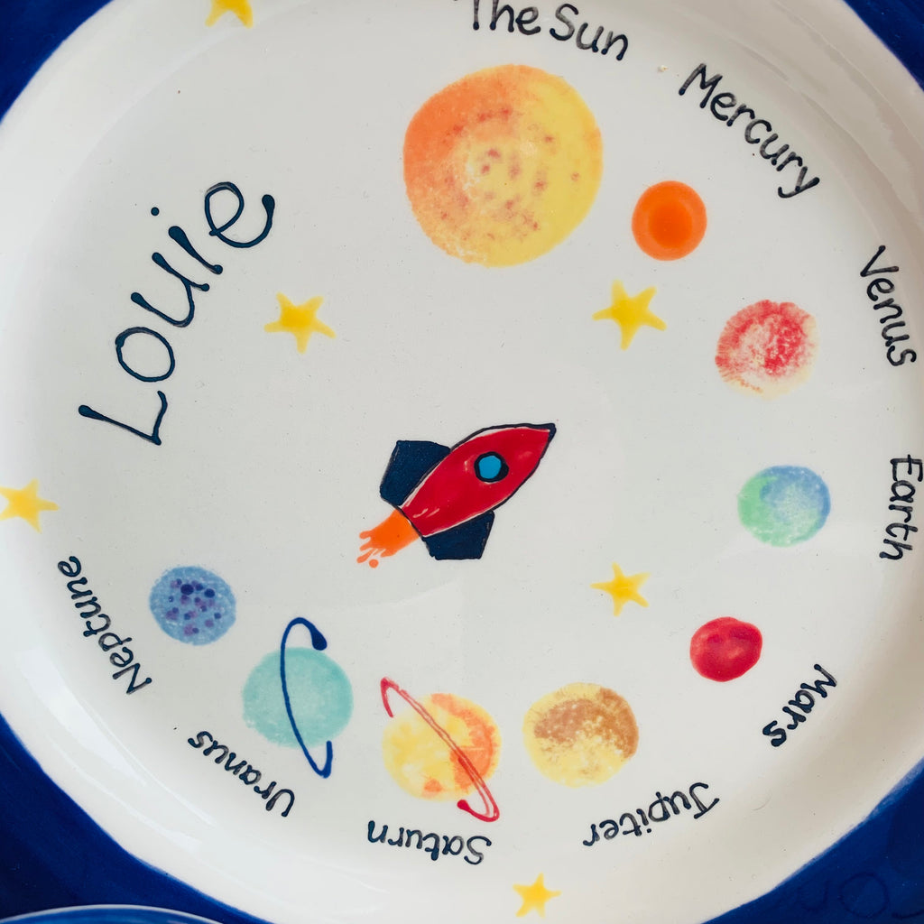 Personalised Planets Breakfast Set