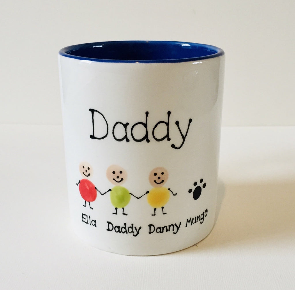 Personalised Fingerprint Families Mug