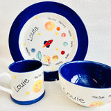 Personalised Planets Breakfast Set