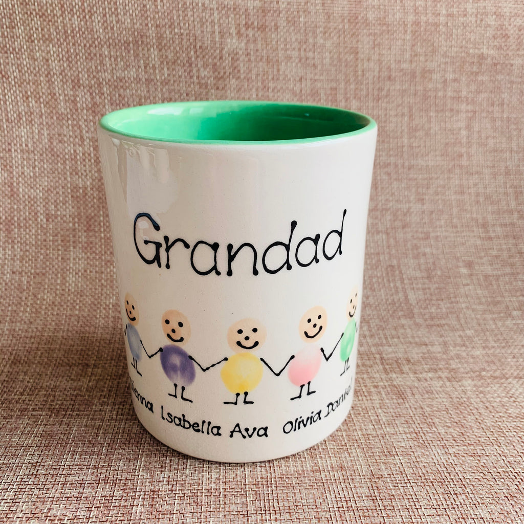 Personalised Fingerprint Families Mug
