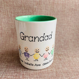 Personalised Fingerprint Families Mug
