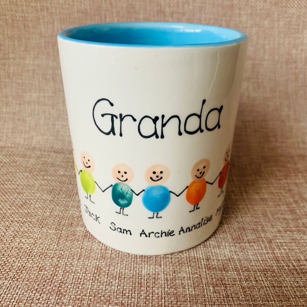 Personalised Fingerprint Families Mug
