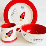 Personalised Rocket Breakfast Set