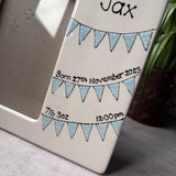 Personalised Photo Frame for Birth or Christening