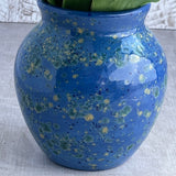 Blue Caprice Crystal Glaze Vase