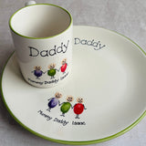 Fingerprint Families Breakfast Set