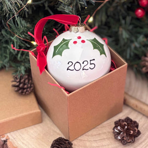 Personalised Classic Christmas Bauble