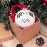 Personalised Classic Christmas Bauble
