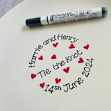 Personalised Wedding Signature Platter