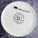 Personalised Birthday Signature Platter