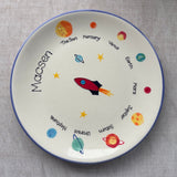 Personalised Planets Plate/ Cereal Bowl/ Mug