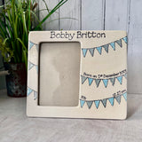 Personalised Photo Frame for Birth or Christening