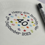 Personalised Birthday Signature Platter