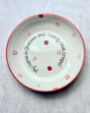 Personalised Spotty Dotty Pasta Bowl