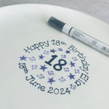 Personalised Birthday Signature Platter