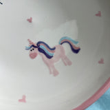 Unicorn Personalised Dinner Set