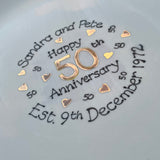 Personalised Wedding Signature Platter
