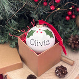 Personalised Classic Christmas Bauble