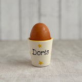 Personalised Spotty Dotty Egg Cup