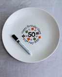 Personalised Birthday Signature Platter
