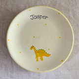 Personalised Dinosaur Dinner Set