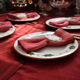 Classic Christmas Personalised Dinner Plate