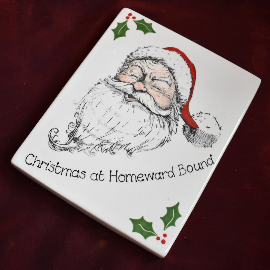 Vintage Santa Wall Canvas