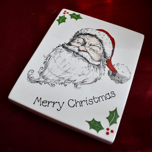 Vintage Santa Wall Canvas