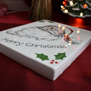 Vintage Santa Wall Canvas