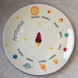 Personalised Planets Plate/ Cereal Bowl/ Mug